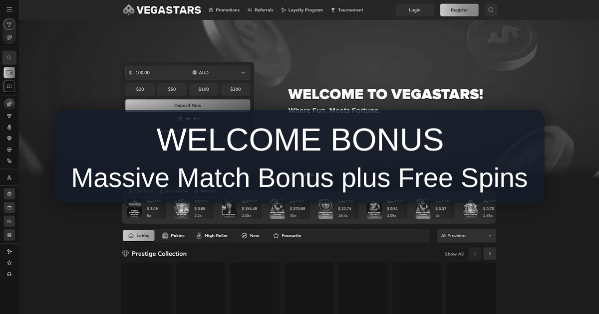 Vegastars Casino | Play & Enjoy in Australia